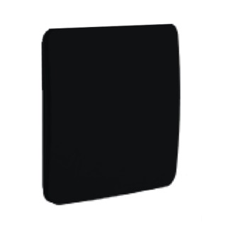 Bouche AUREA extraction/pulsion - plastique noir - plafond - Ø 125 mm [- bouche d’insufflation - Brink]
