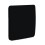 Bouche AUREA extraction/pulsion - plastique noir - plafond - Ø 125 mm [- bouche d’insufflation - Brink]