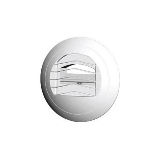 Bouche Auto 15, 30 ou 45 m3/h avec manchette à joint Ø 125 mm [- bouche d'extraction autoreglable - Brink]