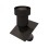 Terminus Ventus isolé Noir - Pente 15-55° - Ø 160 ou 180/200 mm [- Sorties de toiture pour VMC double flux - BRINK]