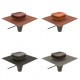 Chapeau toiture univ 2 Tuile Ø 100 à 160 mm 500x600 pente 16-55° [- Sortie toiture VMC - BRINK]