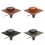 Chapeau toiture universel 2 Tuile Ø 100 à 160 mm 500x600 pente 16-55° [- Sortie toiture VMC - BRINK]