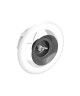Corps de bouche d'insufflation extraplate Ø 125 mm - blanc RAL 9010 [- bouche d’insufflation - Brink]
