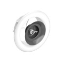 Corps de bouche d'insufflation extraplate Ø 125 mm - blanc RAL 9010 [- bouche d’insufflation - Brink]