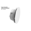 Façade de bouche ronde extraplate blanc RAL 9010 [- bouche d’insufflation et extraction - Brink]