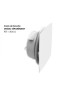 Façade de bouche design arc extraplate blanc RAL 9010 [- bouche d’insufflation et extraction - Brink]