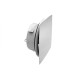 Façade de bouche design arc extraplate Inox [- bouche d’insufflation et extraction - Brink]