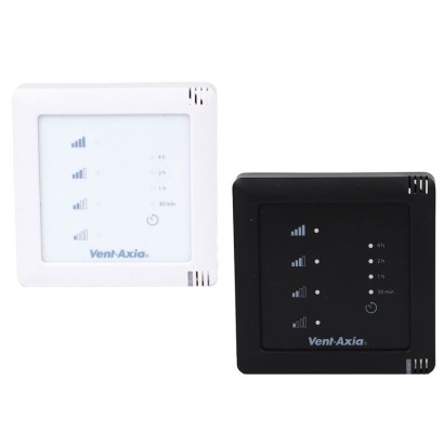 Commande 4 positions sans fil avec piles pour Sentinel Econiq 300, 375, 450 et 600 - Blanc ou Noir [- SSU-B - VENT-AXIA]