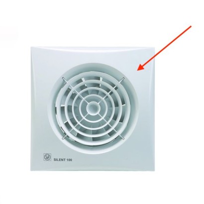 Grille Silent 100 [- pièce détachée Extracteur - S&P Unelvent - Ni repris ni échangé]