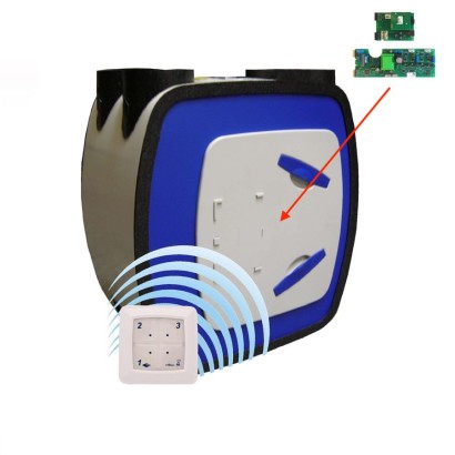 Carte mère + carte Com pour VMC AKOR HR [- pièce détachée VMC double flux - Unelvent - Ni repris ni échangé]