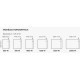 ETIC SLIM - [- Radiateur Inertie Aluminium - Muller Intuitiv - Noirot - Applimo - Airelec]