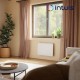 NOVIUM Nativ - Horizontal [- Radiateur Inertie Aluminium - INTUIS]