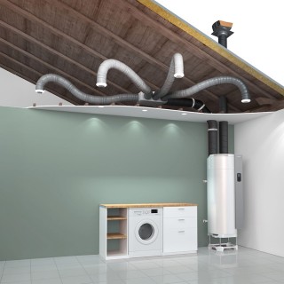 AQUACOSY Evolution AV - 100 et 185 litres [- chauffe-eau thermodynamique VMC - Atlantic]