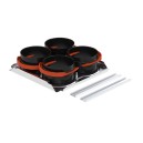 Plaque de raccordement 4 piquages pour caisson de répartition - ComfoWell 220 [- Réseau PEHD ComfoTube - Zehnder]