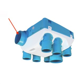 Piquage de rejet pour OZEO [ pièce détachée VMC double flux - S&P - Ni repris ni échangé]