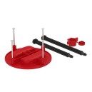 Kit de montage béton pour boitier TVA-P 75 [- Réseau PEHD ComfoTube - Zehnder]