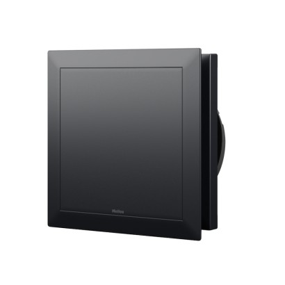 Bouche d'extraction et d'insufflation Design Ø 125 mm en plastique (DLV Black) [- Bouches VMC réglables - Helios]