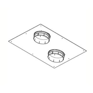 Nourrice passage plafond pour InspirAIR Home SC 370 [- Accessoires VMC double flux InspirAIR Home - ALDES]