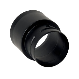 EasyClip Raccord gaine souple diamètre 80mm / Optiflex diamètre 90 mm [- Conduits Polyéthylène et accessoires VMC - Aldès]