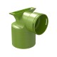 Manchette coudée pour 1 conduit OPTIFLEX PRO DN 90 vers une bouche D125 [- Conduits Polyéthylène - Aldès]