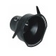 Manchette trident en plastique D80 vers D125 [- Accessoire VMC simple flux - ALDES]