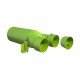 Manchette droite pour 2 conduits OPTIFLEX PRO DN 75 ou 90 vers une bouche D125 [- Conduits Polyéthylène - Aldès]