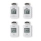 Pack 4 TRV 1.0 [- Tête thermostatique intelligente - Delta Dore]