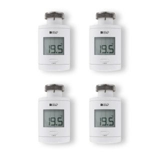 Pack 4 TRV 1.0 [- Tête thermostatique intelligente - Delta Dore]