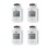 Pack 4 TRV 1.0 [- Tête thermostatique intelligente - Delta Dore]