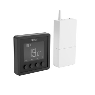Tybox RF 210 BK [- Thermostat sans-fil pour systèmes hydraulique et aéraulique - noir - Delta Dore]