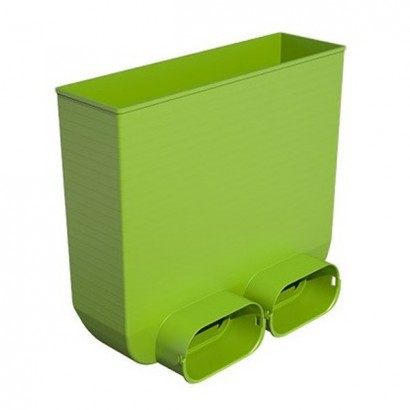 Té de raccordement pour bouche rectangulaire Design - 50x100 mm Optiflex Pro [- accessoires VMC en PEHD - Aldes]
