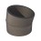 Coude 15° polyéthylène isolé Ø 180 mm [- Conduits PE Calogaine Pro - ALDES]