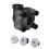 Kit Hygro B AlterHygro - VMC compacte + bouches à piles [- VMC Simple flux Hygroréglable basse consommation - Axelair]
