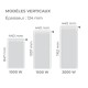 Quartea Intelligent Vertical [- Radiateur rayonnant - Intuis]