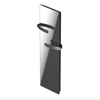 CAMPAVER HUG Nativ 1000W - Verre massif reflet [- Sèche-serviettes électrique - Intuis Signature]