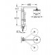 RAINSHOWER SYSTEM - System avec inverseur manuel Douche de tête Rainshower [- Hydrothérapie - GROHE]