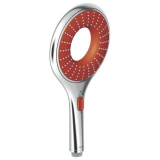 RAINSHOWER ICON - Douchette à main Chromé/rouge [- Robinetterie Hydrothérapie - GROHE]
