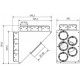 Plénum d'insufflation (4 ou 10 piquages) [- accessoire VMC - Unelvent]