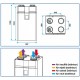 Dee Fly Cube micro-watt - Autoréglable et Hygroréglable [- VMC Double flux - Aldès]