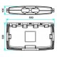 Caisson répartiteur plat 6 sorties [- Conduits et accessoires VMC Double-flux - Aldès]