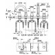GRANDERA - Facade pour mélangeur Bain/douche 5 trous [- Robinetterie salle de bains - GROHE]