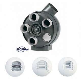 Kit Hygro A Penta Rénovation [- Pack VMC Simple flux Hygro A - Vortice]