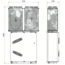 Kit de montage ComfoAir 200 pour 2 caissons silencieux de répartition ComfoWell 320 [- Réseau PEHD ComfoTube - Zehnder]