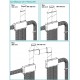 Caisson de répartition à 5 piquages ovales - Optiflex [- Conduits Polyéthylène et accessoires VMC - Aldès]