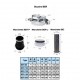 Bouche extraction / insufflation réglable - BER - Ø 80, 100, 125, 160 et 200 mm [- bouches VMC - S&P Unelvent]