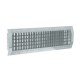 Grille de diffusion d'air pour conduits galva - GD 102 D F1 [- accessoires galvanisés VMC - Aldès]