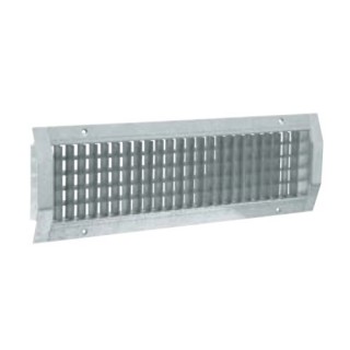 Grille de diffusion d'air pour conduits galva - GD 102 D F1 [- accessoires galvanisés VMC - Aldès]