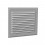 Grille Aluminium de prise d'air [- GRA - Ventilation - Unelvent]