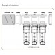 Raccord nourrice vers réseau circulaire 125 mm - RMN50 [- réseau VMC PEHD - Serie PLUGGIT - Unelvent]