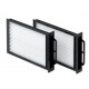 Lot de 2 filtres G4 pour Comfoair 160 [- Filtration pour ventilation double flux ComfoAir 160 - Zehnder]